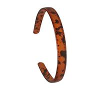 Colcolo Cerchietto semplice alla moda con denti larghi 16 mm per donne e ragazze, con pettine a denti, Style F