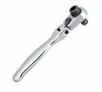Colcolo Chiave a Cricchetto con Inserti, Manico Arco | Acciaio Al Cromo Vanio, Mini Chiave a Cricchetto, 2 in 1, per Montaggio Mobili, Officina,
