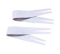 Colcolo Cinghie per Piatti, Cinture per Piatti, Un Accessorio Versatile E Affidabile per Strumenti a Percussione Nelle Bande, Ideale per Le Prove, Grigio Bianco