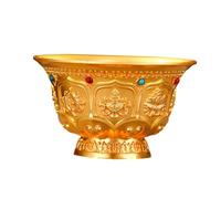 Colcolo Ciotola per la Preghiera con Acqua Santa, Contenitore per Il del Buddha, Ciotola per Le offerte di Acqua Buddista tibetana, Style a