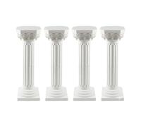 Colcolo Colonna Romana per Matrimonio, Vaso di Fiori, Colonna, Supporto, Statua, colonne Decorative per Eventi Nuziali, 4 Pezzi