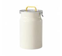 Colcolo Contenitore in Acciaio Inox con Coperchio Trasparente Facile da Pulire Contenitore in Acciaio Inox con Coperchio Robusto Serbatoio Ermetico per, 20KG