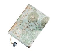 Colcolo Copertina protettiva per libri in tessuto morbido, elegante e alla moda, per libri di testo, quaderno, album, diario, quaderno tascabile, Verde