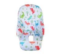Colcolo Coprisedia per bambini, facile da pulire, resistente all'usura, coprisedia per bambini, tappetino per sedia da pranzo per bambini piccoli, Dinosauro