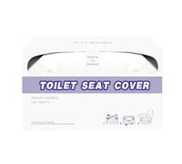 Colcolo Copriwater, copriwater discreti per dispenser da parete commerciali, copriwater gettabili nel WC per le vacanze, 200 Fogli
