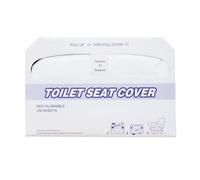 Colcolo Copriwater, copriwater discreti per dispenser da parete commerciali, copriwater gettabili nel WC per le vacanze, 250 Fogli