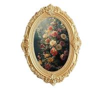 Colcolo Cornice per foto vintage, cornice per esposizione di immagini, stile europeo, barocco, regalo, decorazione da appendere alla parete, ornamento da