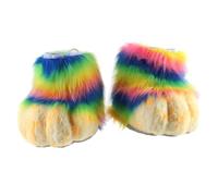 Colcolo Cosplay Animal Fursuit Feet Cute Zampa Scarpe per Travestimenti di Halloween Performance, Style a