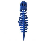 Colcolo Costume Cosplay Bambini Costume Travestimento Maschera Cappuccio Scheletro Dinosauro Cranio con Cappuccio Spina Dorsale Marcata Coda Imbottita