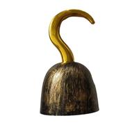 Colcolo Costume da Capitano Pirata Uncino, Gioco di Ruolo, Decorazioni di Halloween, Giochi di Ruolo Creativi, Simulazione per Maschera per Bambini, Oro