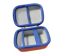 Colcolo Custodia rigida per lettore audio per bambini, borsa multifunzionale elegante e leggera per musicisti, Orangina