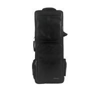 Colcolo Custodia Strumenti Fiato Rigida Borsa, Corto Con Doppio Divisorio In Similpelle Nera, Array, Nero