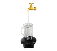 Colcolo Decorazione da Tavolo con Flusso d'Acqua, Ornamento a Cascata, centrotavola con Paesaggio Acquatico e Luce Colorata per Meditazione al Chiuso, Tipo di Rubinetto