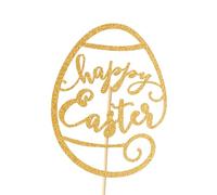 Colcolo Decorazione per Torta di Pasqua, Decorazione per Torte, Accessorio per Foto di Cupcake E Lavoretto per Anniversario, Compleanno, Matrimonio, Style D