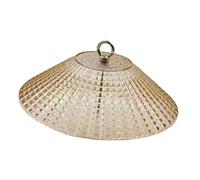 Colcolo Deflettore per Mangiatoia per Uccelli, Protezione Completa Contro Scoiattoli, Resistente alle Intemperie, Copertura Protettiva per Terrazza, Patio, Oro