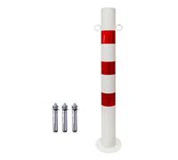 Colcolo di Segnalazione Professionale E Resistente con Strisce Riflettenti, Alto 75 Cm, per Strade E Comunità Residenziali.