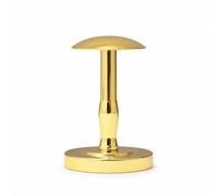 Colcolo Espositore Cappelli Supporto Cappello Porta Cappello Sostegno Cappelli Plastica Cupola da 12.5cm Che Protegge La Calotta E Base da 15.5cm , Oro , Medio