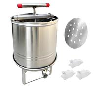 Colcolo Estrattore di, pressa per Vino, Base Stabile, spremiagrumi con pressa Manuale a T, per la Produzione di Vino, Olio d'oliva, Verdure, Nido, 3 Sacchetti di Filtrazione