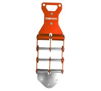 Colcolo Fibbia universale per cintura portautensili in metallo, clip per catena in lega di alluminio, gancio per cintura da elettricista, Rosso