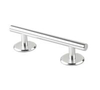 Colcolo Fingerboard Round Rail Training Accessory Fingertips Movement Parks Prop Premium Solid Steel Construction Obstacle Round Bar, Argento 15 Cm