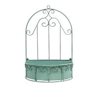 Colcolo Fioriera da Parete Rimovibile a Forma di, 30x45 Cm. Accessorio Decorativo Multiuso. Fioriera Rustica Sospesa per Piante, Verde