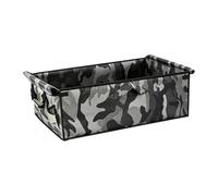 Colcolo Fodera per Carrello, Borsa in Tessuto, Fodera di Ricambio Resistente per Carrelli della Spesa, Carrelli da Giardino, Carrelli Pieghevoli per Il Traspo, Grigio