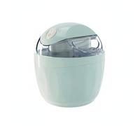 Colcolo Gelatiera Bambini Macchina Crema Congelata Preparatore Automatico con Coperchio Trasparente Linee Curve Corpo Compatto PP POM Adatta per Weekend Feste Cucina Domestica, Azzurro Chiaro