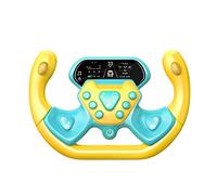 Colcolo Giocattolo del Volante di Simulazione di Auto da Corsa, con 1880 musiche Controller di Guida Gioco educativo per Bambini Gioco per Bambini Finta di,