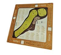 Colcolo Gioco da tavolo da golf, puzzle, gioco da tavolo interattivo in legno per lo sviluppo della famiglia, giocattolo educativo per bambini da viaggio