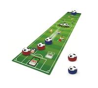 Colcolo Gioco da Tavolo per Bambini Tappetino Calcio da Tavolo Gioco Interattivo Campo Lungo Flessibile con Pedine Tipo Puck Facile Trasporto Plastica E Acciaio Adatto a Doposcuola Campeggio Casa