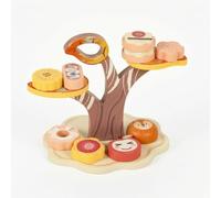 Colcolo Gioco di Impilamento Bambini Albero Bilanciamento Blocchi in Legno Frutta E Giocattolo Educativo Manualità Fine Coordinazione Occhio Mano