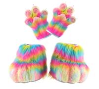 Colcolo Guanti con Artigli per Cosplay e Scarpe con Zampe, Accessori per Costumi Cosplay da Esposizione