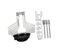 Colcolo Kit di Accessori per affilatura seghe con Guida angolare, Righello per, Chiave per la casa, Nero
