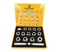 Colcolo Kit di strumenti per la riparazione dell'apertura della cassa dell'orologio, strumento di rimozione del fondello di ricambio con matrici per