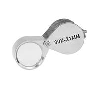 Colcolo Lente d'ingrandimento per gioielliere, regalo professionale di, facile da usare, durevole, lente d'ingrandimento tascabile, 30x