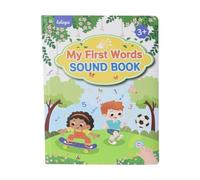 Colcolo Libro parlante per Imparare l'inglese, Libro sonoro con Le Mie Prime Parole, Sviluppo precoce del linguaggio, Giocattolo interattivo Divertente