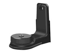 Colcolo Livelli Staffa a forma di L Rotazione a 360° con foro di sospensione Supporto leggero Accessori ad alte prestazioni Nero