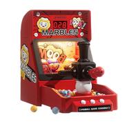Colcolo Macchina da Gioco per biglie, Giochi di biglie, interazione tra Genitori e Figli, Regalo di Compleanno, Allenamento del Cervello, per Bambini, Rosso