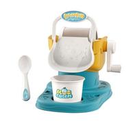 Colcolo Macchina del Gelato Giocattolo con e Cucchiaio Stimola la creatività Set Gelato con Accessori da Sviluppa Le Abilità Motorie, Giallo