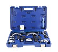 Colcolo Manual Tube Bender Curvatubi Manuale Piegatubi Set Professionale con Dime Intercambiabili 7 Misure per Pieghe Uniformi Senza Schiacciamenti Adatto per