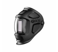 Colcolo Maschera da Saldatura Schermo Facciale Casco Viso Elmetto Autoscurante in Polipropilene con Finestra Grande DIN9 DIN13 Fascia Testa Regolabile E, Vero Colore