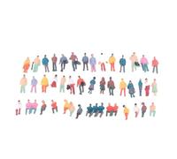 Colcolo Miniature di Personaggi, Statuette di Persone, Ornamenti, Piccole Collezioni, progetti Fai da Te, Decorazioni per Micro paesaggi, Diorama, 46 Pezzi da 18 Mm