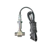 Colcolo Misuratore di Portata Liquidi Misuratore Flusso Contalitri Sensore Indicatore Strumento con Display Digitale Acciaio Inossidabile Uscita NPN, DN12, style to 12