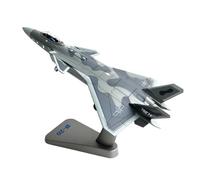 Colcolo Modello Aereo in Lega J-20 Caccia a 1 72 con Tettuccio Apribile Coda Mobile E Pannelli Funzionali Presentazione Elegante con Supporto Adatto per Appassionati Studio Espositori Decorazione