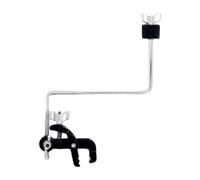 Colcolo Morsetto per Piatti, Morsetti per Piatti, Accessori per Strumenti Musicali Professionali, Metallo con Asta a Forma di Z, Supporto per Piatti, Asta Del Piatto