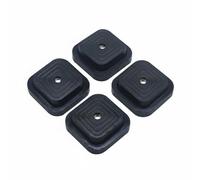 Colcolo Pad Antivibrazione Shockproof Gomma Resistente Supporto Antivibrante Base M8 per Unità Esterna Impianto Climatizzazione Adatto a Ambienti Casa , Kt-d Quadrato 2-8p
