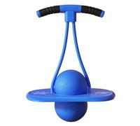 Colcolo Pallina Equilibrio con Pedana e Manubrio Testurizzato Palla da Salto con Maniglia Durevole Pallina da Salto Corde Regolabili per Gioco All'aperto