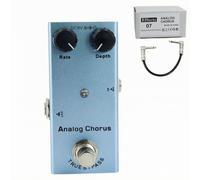 Colcolo Pedale Effetti per Chitarra Portatile | Design Compatto e Salvaspazio, Pedale commutazione passaggio diretto, Resistente, per Concerti, Sala Prove, Musicisti, Azzurro