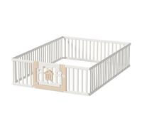 Colcolo per Bambini Recinzione Giochi Box Cancello Pannello Paracolpi Dettaglio a Casetta Stile Minimal Si Abbina All’arredo Adatto a Salotto Cameretta Area Giochi Casa