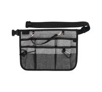 Colcolo per infermiera con tasca per attrezzi multi scomparto per infermiera per donna Borsa per allattamento per lavori idraulici fai da te, Grigio